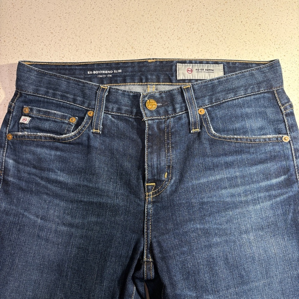 AG Adriano Goldschmied Ex-Boyfriend Slim Jean Size 25 - Picture 3 of 10